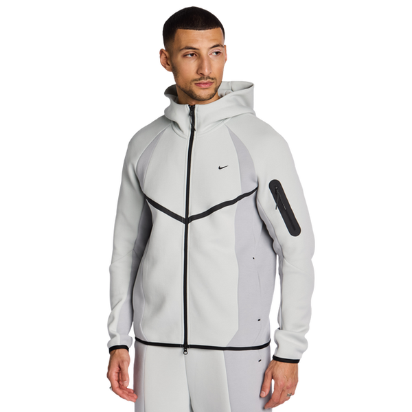 Nike Tech Fleece Hoodies Poly Fleece Silver