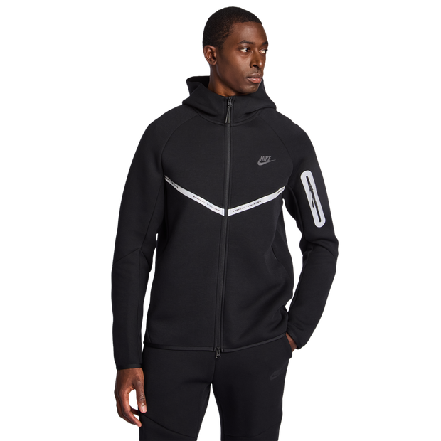Nike Tech Fleece Hoodies Poly Fleece Black