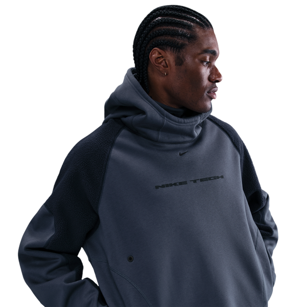 Nike Tech Boreas Hoodies Poly Fleece Blue