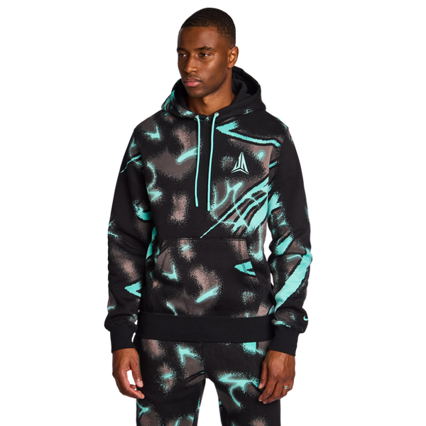 Nike Ja Morant Hoodies Cotton Fleece Green