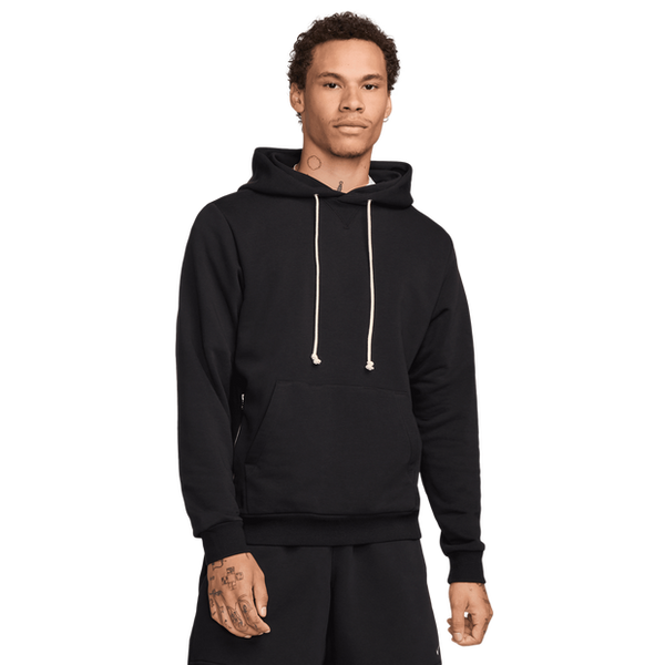 Nike Standard Issue Hoodies Cotton Fleece Black