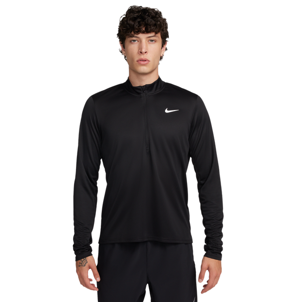 Nike Pacer Track Tops Poly Jersey Black