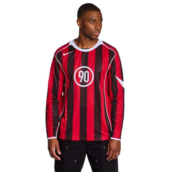 Nike T90 T Shirts Poly Jersey Red