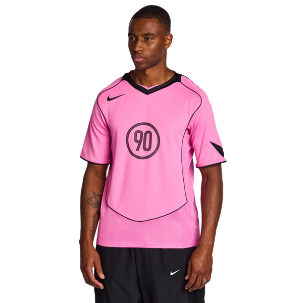 Nike T90 T Shirts Poly Jersey Pink