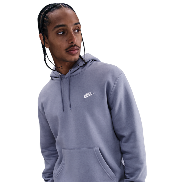 Nike Club Hoodies Cotton Fleece Blue