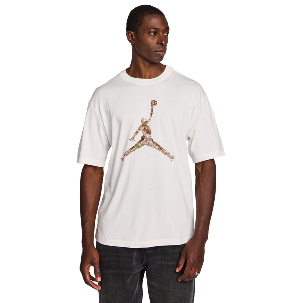 Jordan Brooklyn T Shirts Cotton Jersey White