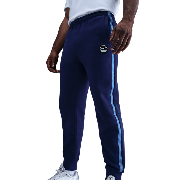 Nike City Side Pants Cotton Fleece Blue