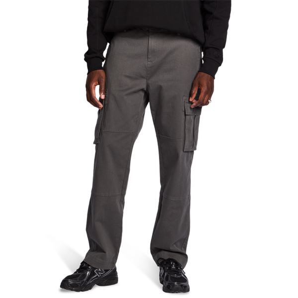Street Cartel Pirlo Twill Cargo Pants Cotton Twill Grey