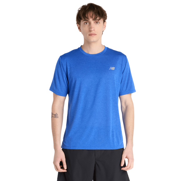 New Balance Athletics T Shirt T Shirts Poly Jersey Grey