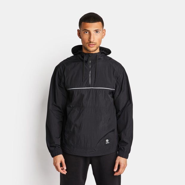 Timberland Linear Logo Jackets Nylon Black