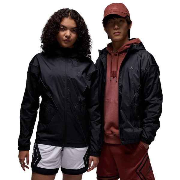 Jordan Brooklyn Jackets Cotton Jersey Black