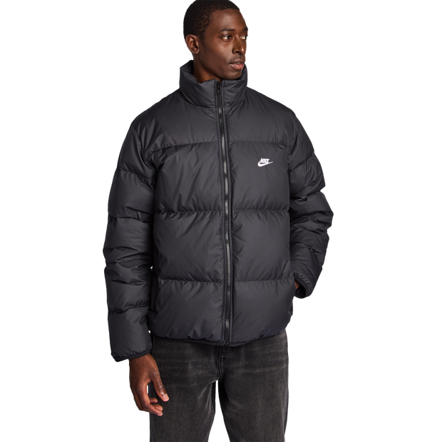 Nike Club Puffer Jackets Down Black