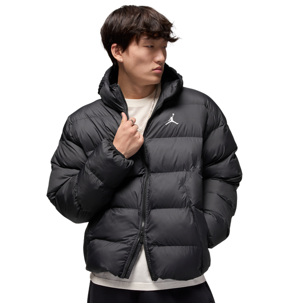 Jordan Puffer Jackets Down Black