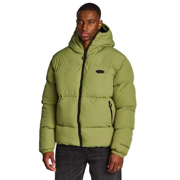 Street Cartel Romero Puffer Jackets Nylon Green