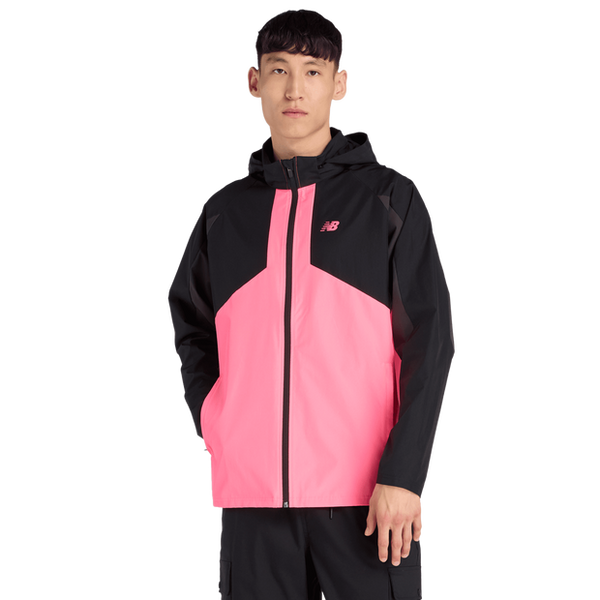 New Balance Utility Woven Jacket Jackets Poly Jersey Black