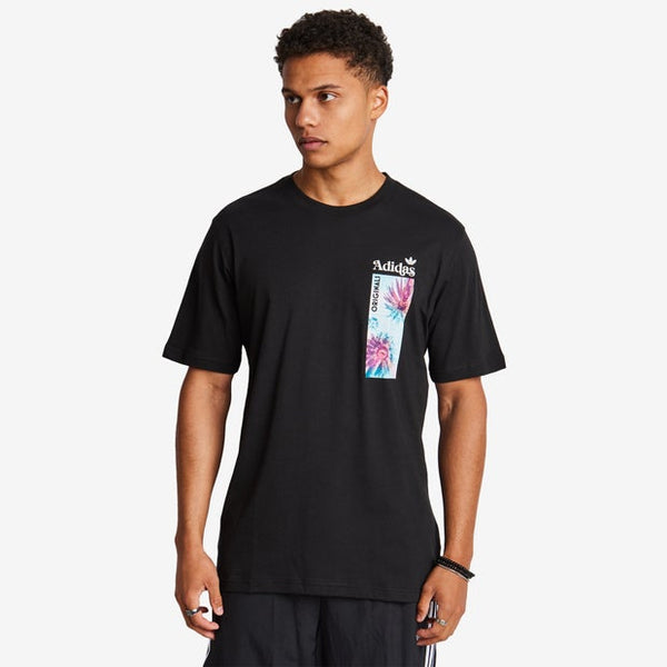 Adidas Graphic T Shirts Black