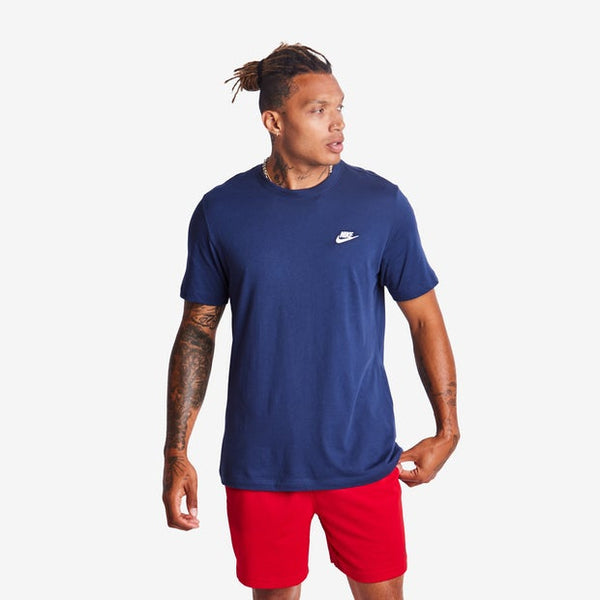 Nike Club T Shirts Blue