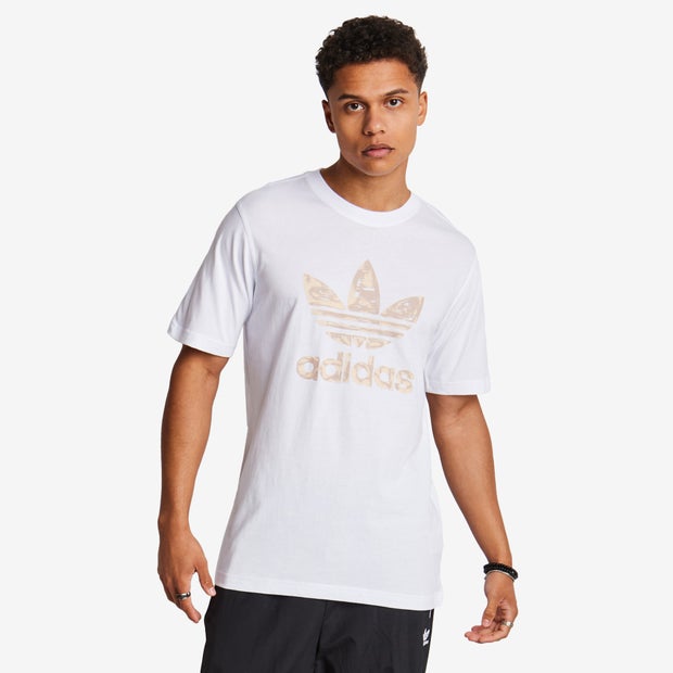 Adidas Graphic T Shirts White