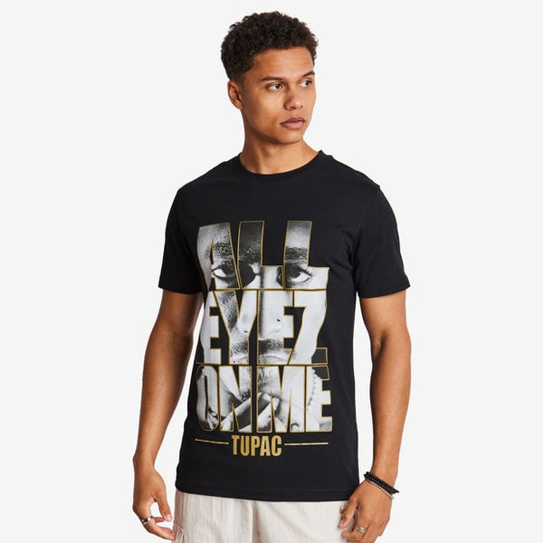 MERCHCODE 2pac T-Shirts Black