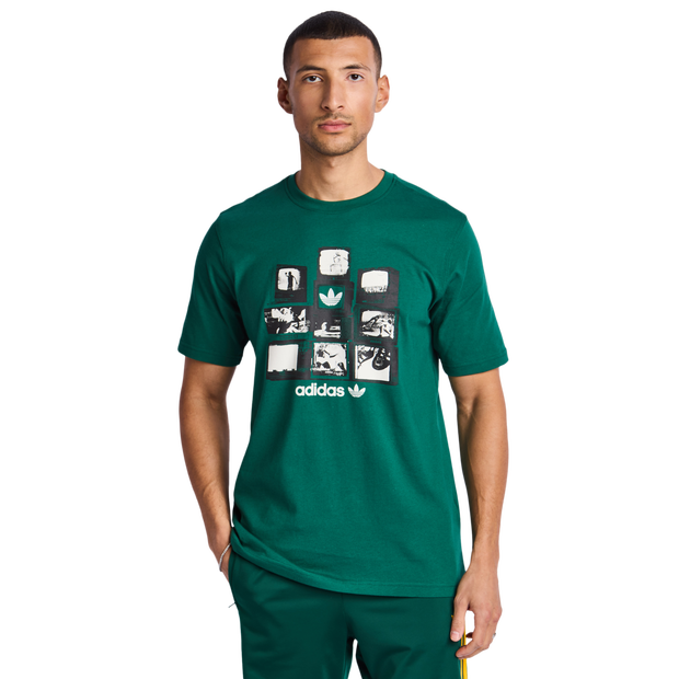 Adidas Graphics T Shirts Green