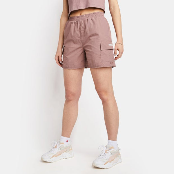Peach Fit Skylar Shorts Poly Woven Purple