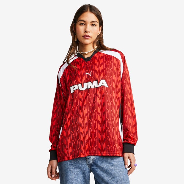 Puma Football Jerseys/Replicas Red