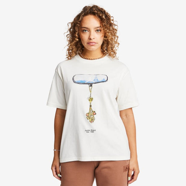 Jordan Gfx T Shirts Cotton Jersey White