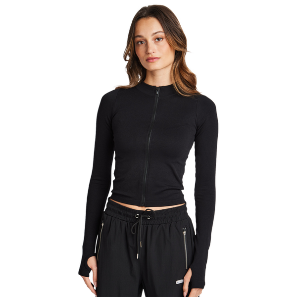 Peach Fit Lucia Seamless T-Shirts Black