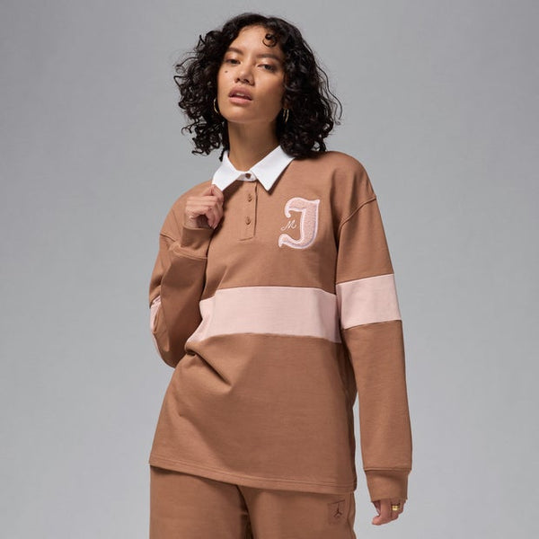 Jordan fleece Polos Brown