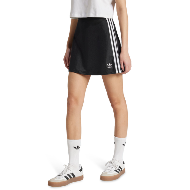Adidas 3S Mini Skirts Poly Tricot Black