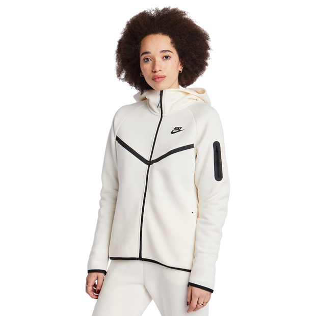 Nike Tech Fleece Hoodies Poly Fleece White