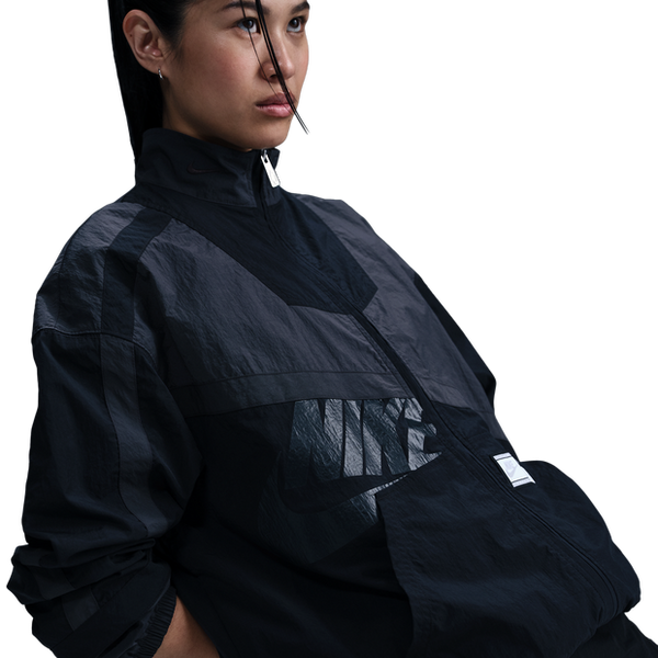 Nike Street Track Tops Poly Woven Grey