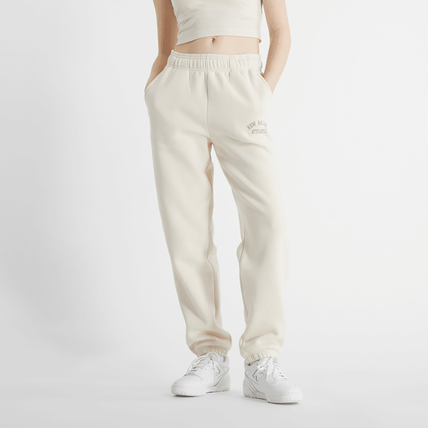 New Balance Graphic Pants Beige