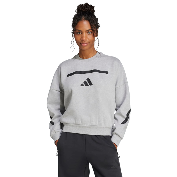 Adidas Z.N.E. Sweatshirts Poly Mesh Grey