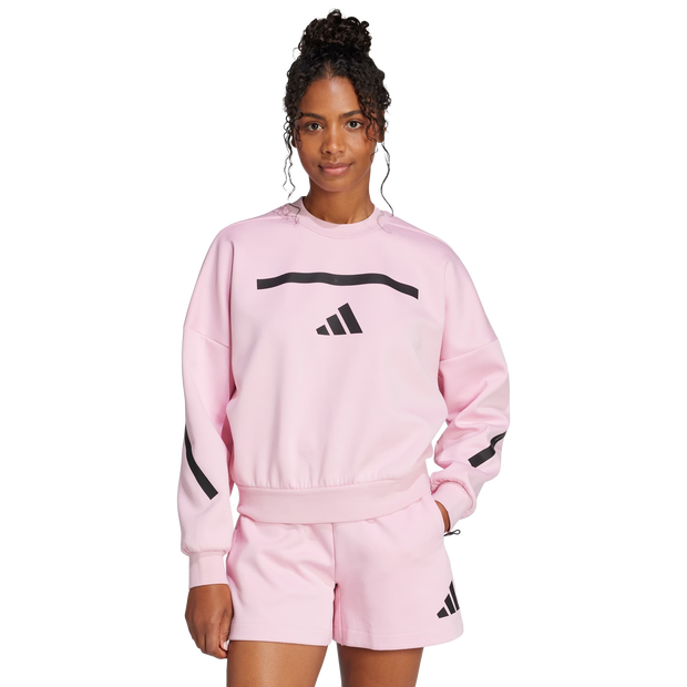 Adidas Z.N.E. Sweatshirts Poly Mesh Pink