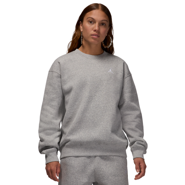 Jordan Brooklyn Sweatshirts Cotton Jersey Grey