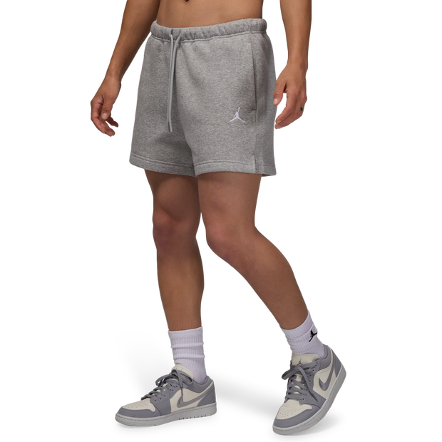 Jordan Brooklyn Shorts Cotton Jersey Grey