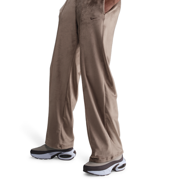 Nike Chill Knit Pants Cotton Jersey Brown