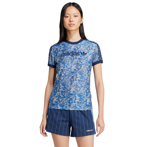 Adidas Originals X Liberty London T Shirts Poly Mesh Multi