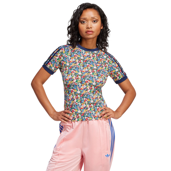 Adidas Originals X Liberty London T Shirts Cotton Jersey Multi