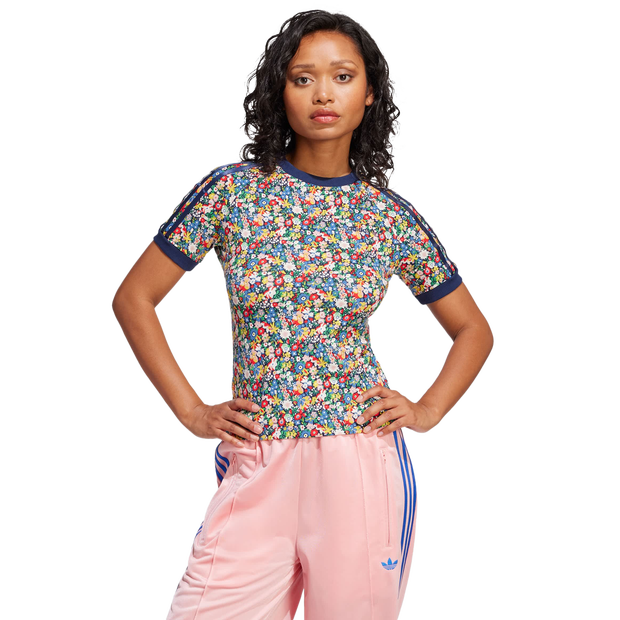 Adidas Originals X Liberty London T Shirts Cotton Jersey Multi