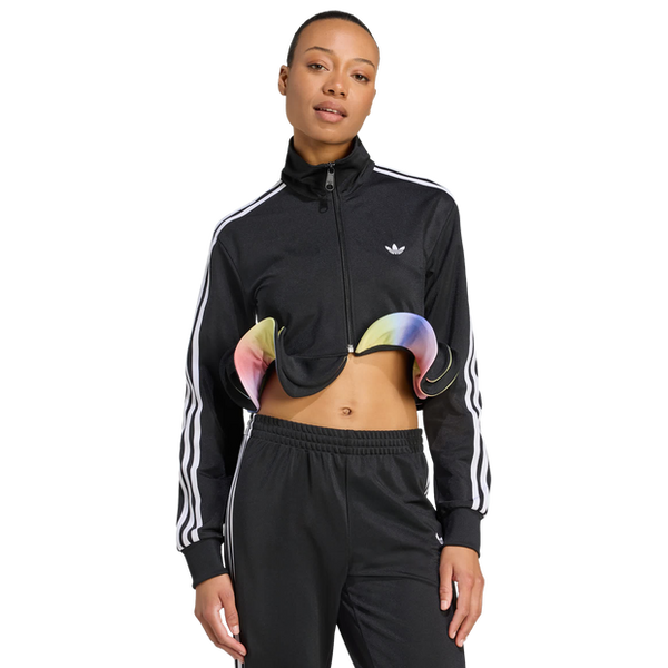 Adidas X Jeremy Scott Fashion Track Tops Poly Mesh Black