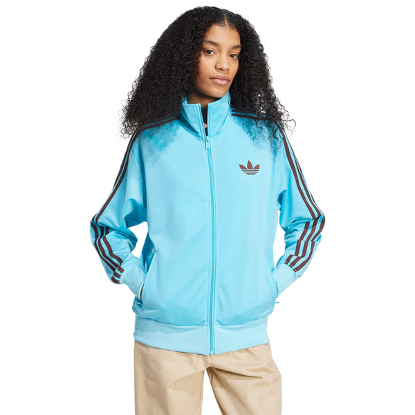 Adidas Classic Track Tops Poly Mesh Blue