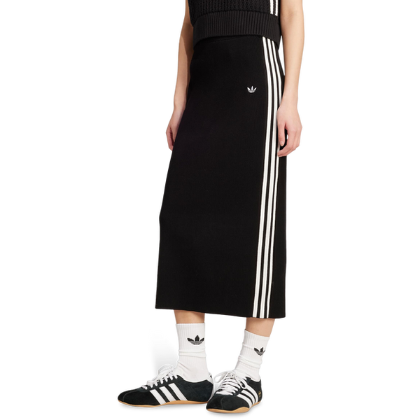 Adidas Adicolor Knit 3 Stripes Skirts Cotton Canvas Black