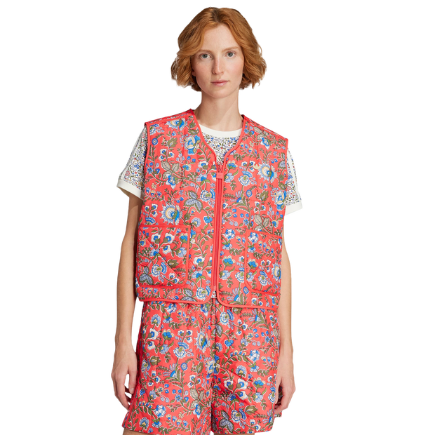 Adidas Originals X Liberty London Shorts Cotton Jersey Red