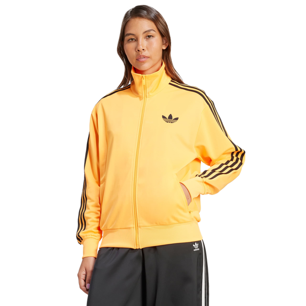 Adidas Classic Track Tops Poly Mesh Orange