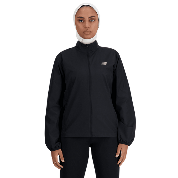 New Balance Sport Essentials Jacket Jackets Poly Jersey Black