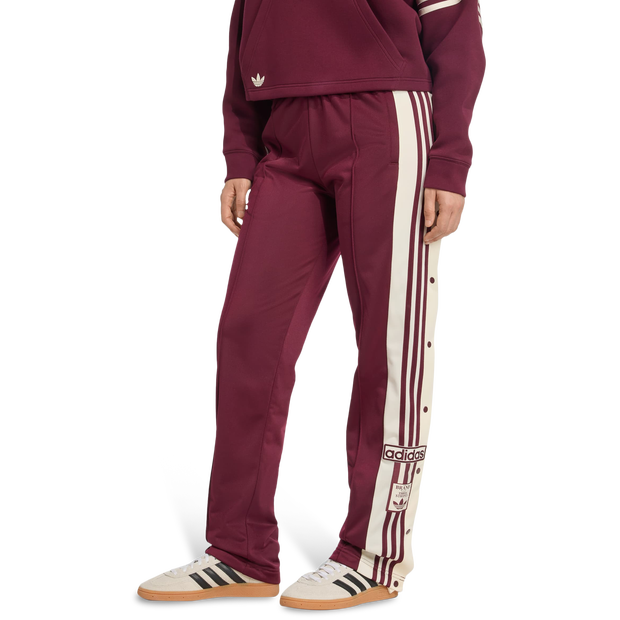 Adidas Adibreak Tracksuit Bottoms Pants Poly Mesh Red