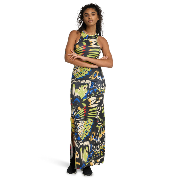 Adidas X Farm Premium Dress Dresses Poly Mesh Black