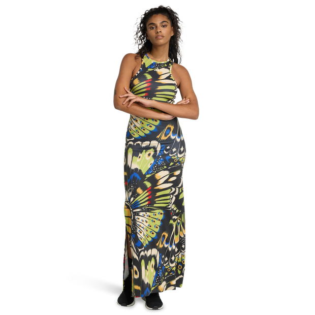 Adidas X Farm Premium Dress Dresses Poly Mesh Black